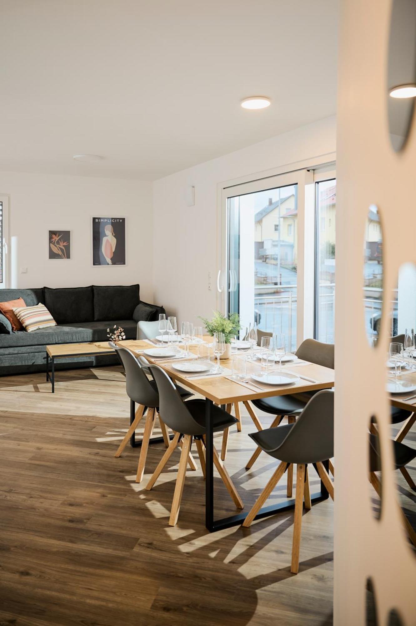 Moderne Apartments Mit Highspeed-Wlan Und Gratis-Tiefgarage Ihr Perfekter Rueckzugsort Nahe Dem Zentrum Und Der Therme I Barrierearm Bad Kissingen Bagian luar foto