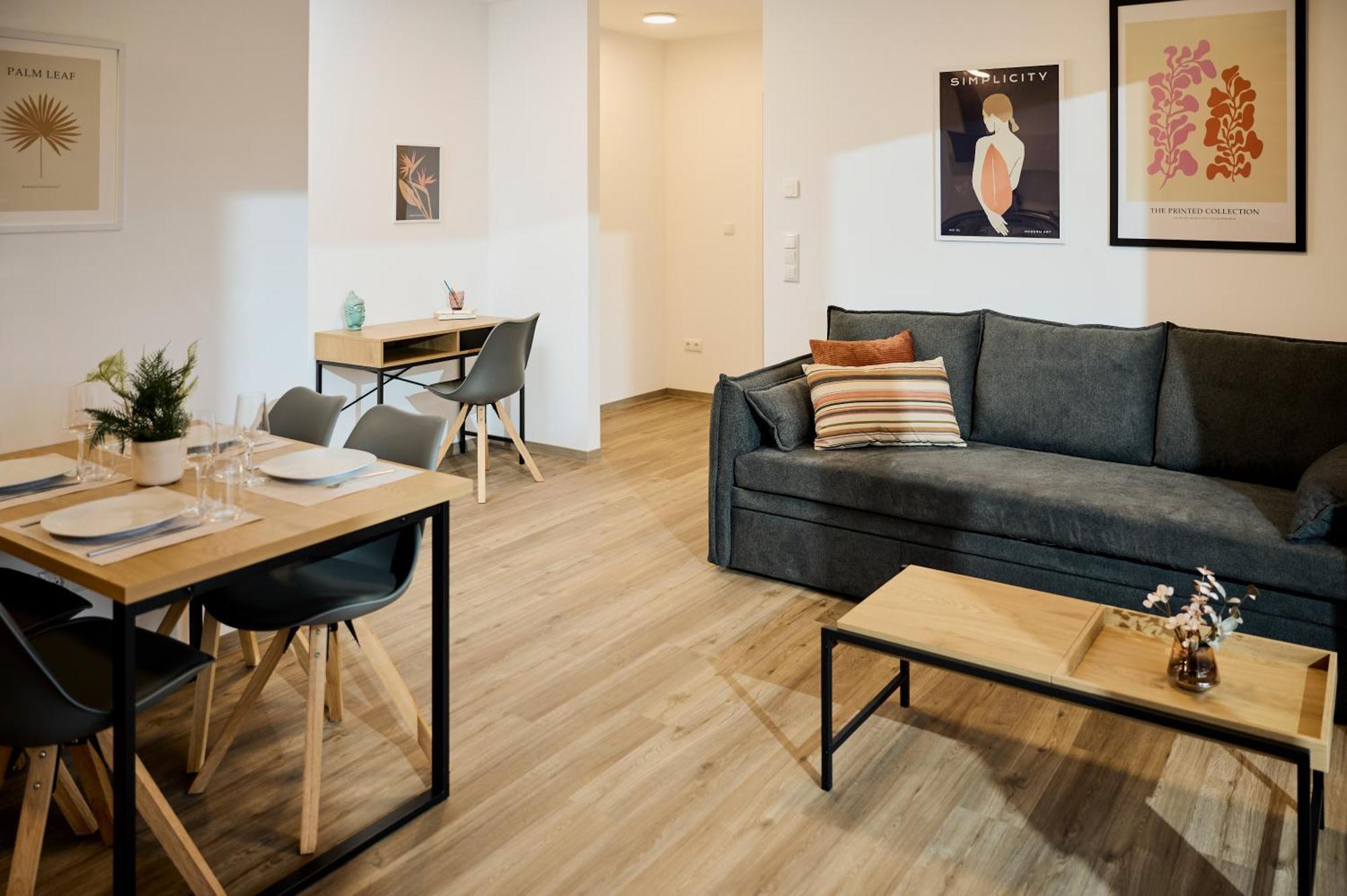 Moderne Apartments Mit Highspeed-Wlan Und Gratis-Tiefgarage Ihr Perfekter Rueckzugsort Nahe Dem Zentrum Und Der Therme I Barrierearm Bad Kissingen Bagian luar foto