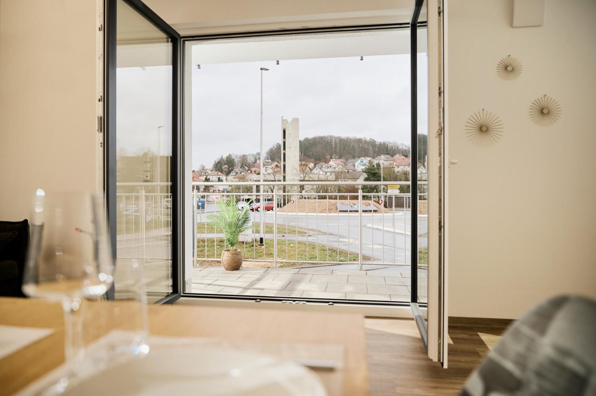 Moderne Apartments Mit Highspeed-Wlan Und Gratis-Tiefgarage Ihr Perfekter Rueckzugsort Nahe Dem Zentrum Und Der Therme I Barrierearm Bad Kissingen Bagian luar foto